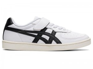 Kids' Onitsuka Tiger Gsm Sneakers White | 2375-TLRNU