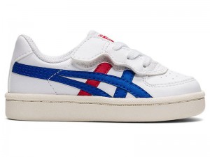 Kids' Onitsuka Tiger Gsm Sneakers White | 0476-CXMJK