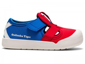 Kids' Onitsuka Tiger Mexico 66® Sandals Red | 8791-VGMBP