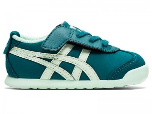 Kids' Onitsuka Tiger Mexico 66 Sneakers Green | 5372-ZTPSO