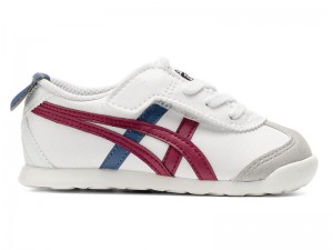 Kids' Onitsuka Tiger Mexico 66 Sneakers White | 4950-LFQGH