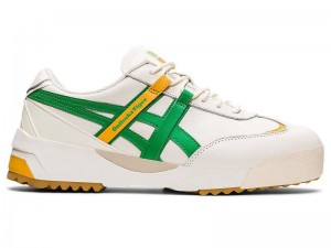 Men's Onitsuka Tiger Delegation Ex Sneakers White | 4938-IDYNS