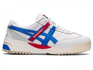 Men's Onitsuka Tiger Delegation Ex Sneakers White | 6892-BLHJU