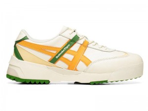 Men's Onitsuka Tiger Delegation Ex Sneakers White | 5683-NSFGW