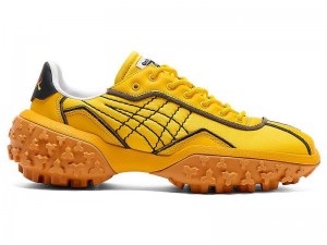 Men's Onitsuka Tiger Endactus Sneakers Yellow | 6871-PKUWZ