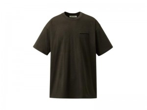 Men's Onitsuka Tiger Graphic T Shirts Grey | 3841-FOPLD