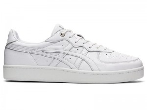 Men's Onitsuka Tiger Gsm Sd Sneakers White | 5820-BFIYE