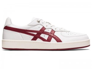 Men's Onitsuka Tiger Gsm Sd Sneakers White | 0467-USIKV