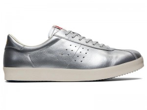 Men's Onitsuka Tiger Lawnship® Nm Sneakers Silver | 7695-PMFLT