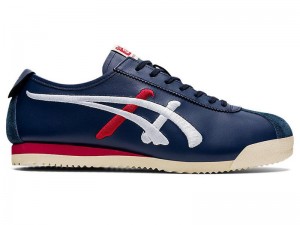 Men's Onitsuka Tiger Limber-up Nm Sneakers Navy | 8640-AQEPO