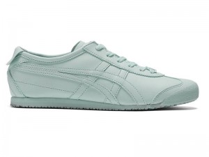 Men's Onitsuka Tiger Mexico 66 Cactful Sneakers Blue | 8963-UFKHW