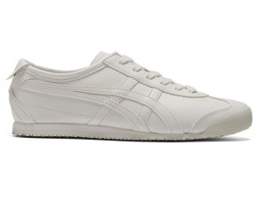 Men's Onitsuka Tiger Mexico 66 Cactful Sneakers White | 7065-XMDAL