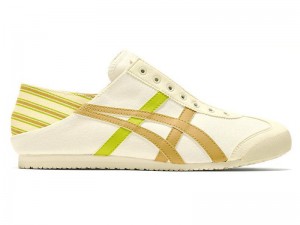 Men's Onitsuka Tiger Mexico 66 Paraty Sneakers Beige | 0972-BEXRD