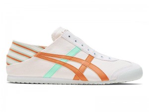 Men's Onitsuka Tiger Mexico 66 Paraty Sneakers White | 4365-DUCMP