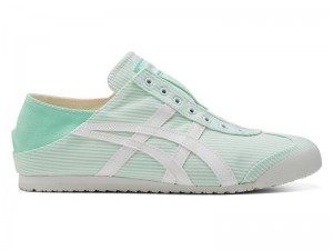 Men's Onitsuka Tiger Mexico 66® Paraty Sneakers Green | 1523-GBPIJ