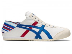 Men's Onitsuka Tiger Mexico 66 Paraty Sneakers White | 4857-CDOSG