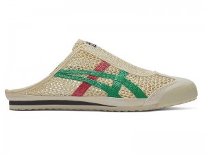 Men's Onitsuka Tiger Mexico 66 Sabot Slip On Beige | 3746-HSYEI