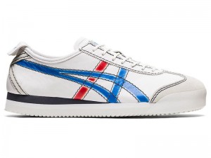 Men's Onitsuka Tiger Mexico 66® Sd Pf Sneakers White | 2634-STDZV