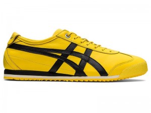 Men's Onitsuka Tiger Mexico 66 Sd Sneakers Yellow | 1069-LNOHZ