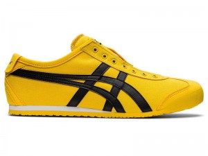 Men's Onitsuka Tiger Mexico 66® Slip-on Sneakers Yellow | 6517-QRFYN