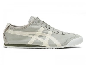 Men's Onitsuka Tiger Mexico 66® Slip-on Sneakers Grey | 8194-HDIEO