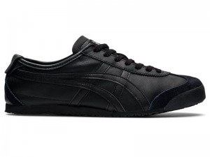 Men's Onitsuka Tiger Mexico 66 Sneakers Black | 5032-TGKVJ