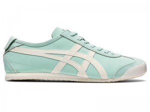 Men's Onitsuka Tiger Mexico 66 Sneakers Green | 8540-ZYDCF