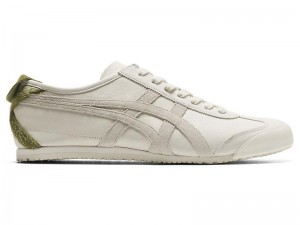 Men's Onitsuka Tiger Mexico 66 Sneakers White | 1836-ZIAOK