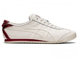 Men's Onitsuka Tiger Mexico 66® Sneakers White | 7083-TAIRX