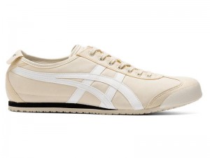 Men's Onitsuka Tiger Mexico 66® Sneakers White | 8576-RLMBA