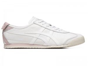 Men's Onitsuka Tiger Mexico 66® Sneakers White | 7604-HWNJB