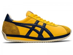 Men's Onitsuka Tiger Moal 77 Nm Sneakers Yellow | 2196-NMVDT