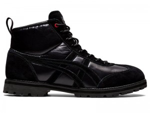 Men's Onitsuka Tiger Rinkan Boot Sneakers Black | 0318-HJOPE