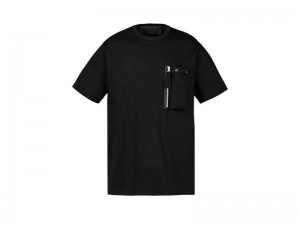 Men's Onitsuka Tiger Ss T Shirts Black | 6312-AKGRZ