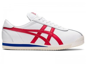 Men's Onitsuka Tiger Tiger Corsair Sneakers White | 3820-SVEXT