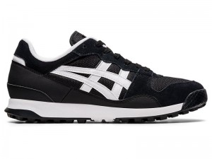 Men's Onitsuka Tiger Tiger Horizonia Sneakers Black | 1450-FXLSO