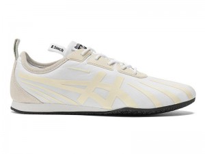 Men's Onitsuka Tiger Tirrack Sneakers White | 9075-IYHGN