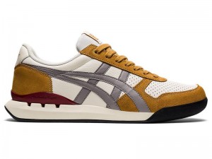 Men's Onitsuka Tiger Ultimate 81® Ex Sneakers Brown | 7164-XBQLF