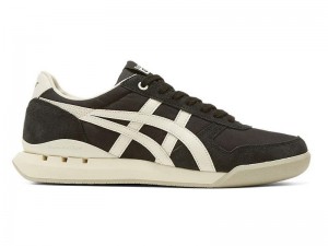 Men's Onitsuka Tiger Ultimate 81 Ex Sneakers Black | 2785-JKZGE