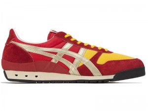 Men's Onitsuka Tiger Ultimate 81® Nm Sneakers Red | 2865-FYNJL