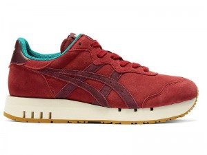 Men's Onitsuka Tiger X-caliber Sneakers Red | 1769-PLTYV