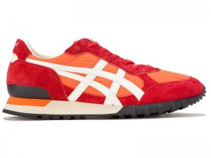 Women's Onitsuka Tiger Colorado Nm Sneakers Red | 9528-SLHUN