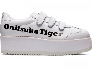 Women's Onitsuka Tiger Delegation Chunk W Sneakers White | 5237-FJZGM