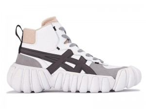 Women's Onitsuka Tiger Dentigre Ll Boots White | 4930-POXNA