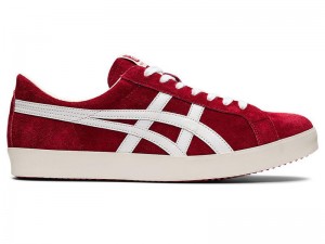 Women's Onitsuka Tiger Fabre Nm Sneakers Red | 2103-WIYTM