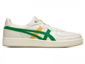 Women's Onitsuka Tiger Gsm Sd Sneakers White | 8037-CABHS