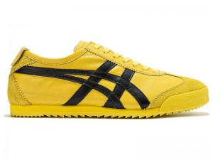 Women's Onitsuka Tiger Mexico 66 Deluxe Sneakers Yellow | 0874-XCNZY