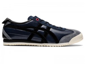 Women's Onitsuka Tiger Mexico 66 Sd Sneakers Black | 1534-KLIAC