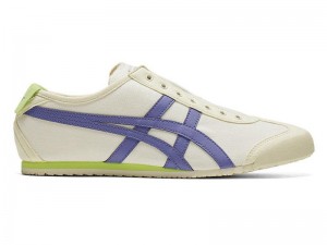 Women's Onitsuka Tiger Mexico 66 Slip-on Sneakers White | 4905-LIRGA