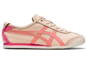 Women's Onitsuka Tiger Mexico 66 Sneakers Beige | 7349-AGDPF